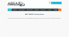 Desktop Screenshot of abrazoreadingglasses.com